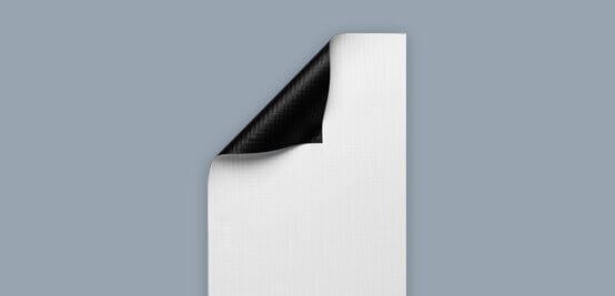 Duratex 13oz Single-Sided Banner - Black Back