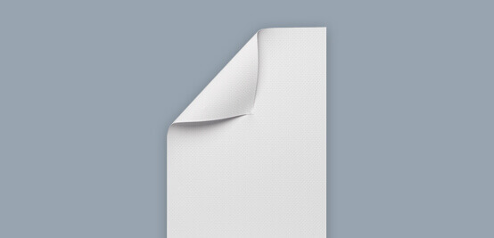 Heavy Duty 13oz Banner Material 1000x1000d Gloss White 54in x 164ft Roll 