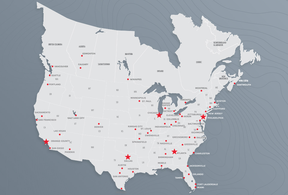 Locations Map